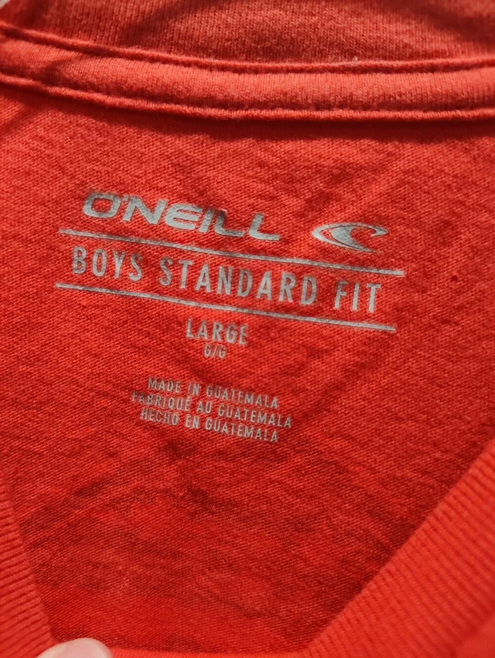 Boys O'Neill Red Short-Sleeve Tee